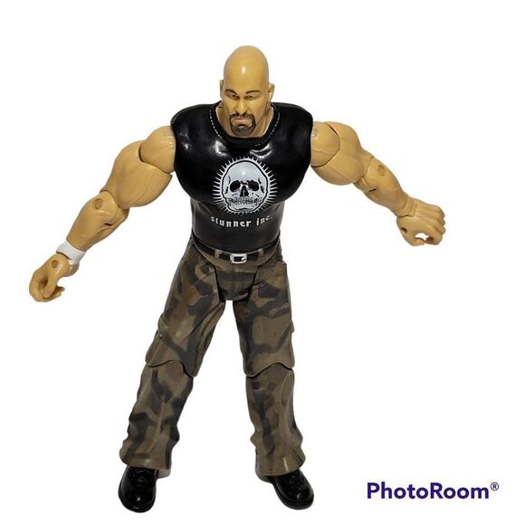 WWE Wrestling Action Figure Stone Cold Steve Austin Ruthless Aggression 2003 - Picture 8 of 12